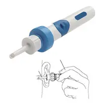 

Electric Cordless Safe Vibration Painless Vacuum Ear Wax Pick Cleaner Remover Spiral Ear-Cleaning Device Dig Wax Earpick Cleaner