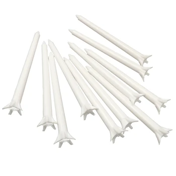 

100pcs Crown Sport Mini Training Aids Practice Durable Easy Install Outdoor Low Friction Golf Tee Claw Shape Ball Holder Club