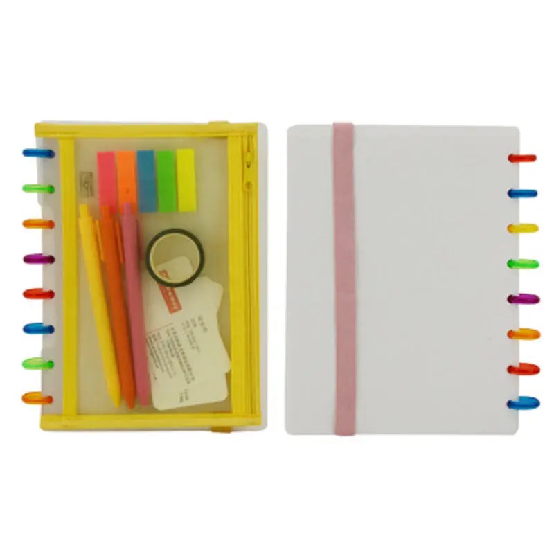 Шт Yiwi Note-Taking System Discbound сумка для хранения ноутбука Happy Planner гриб отверстие на