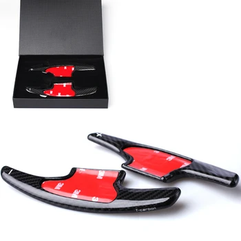 

2pcs/Pairs Carbon Fiber Steering Wheel Shift Paddle Extension For 2018 HONDA VEZEL XRV