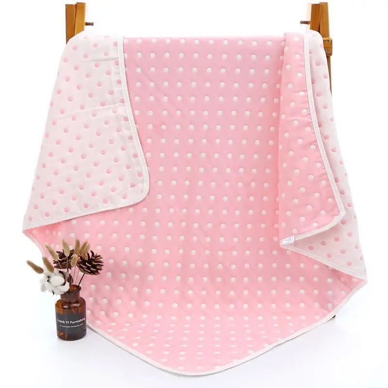 6-Layer Pure Cotton Gauze Infant Children's Quilt Towel Blanket Baby Children's Quilt Blanket Large Bath Towel Gaoyang Manufactu