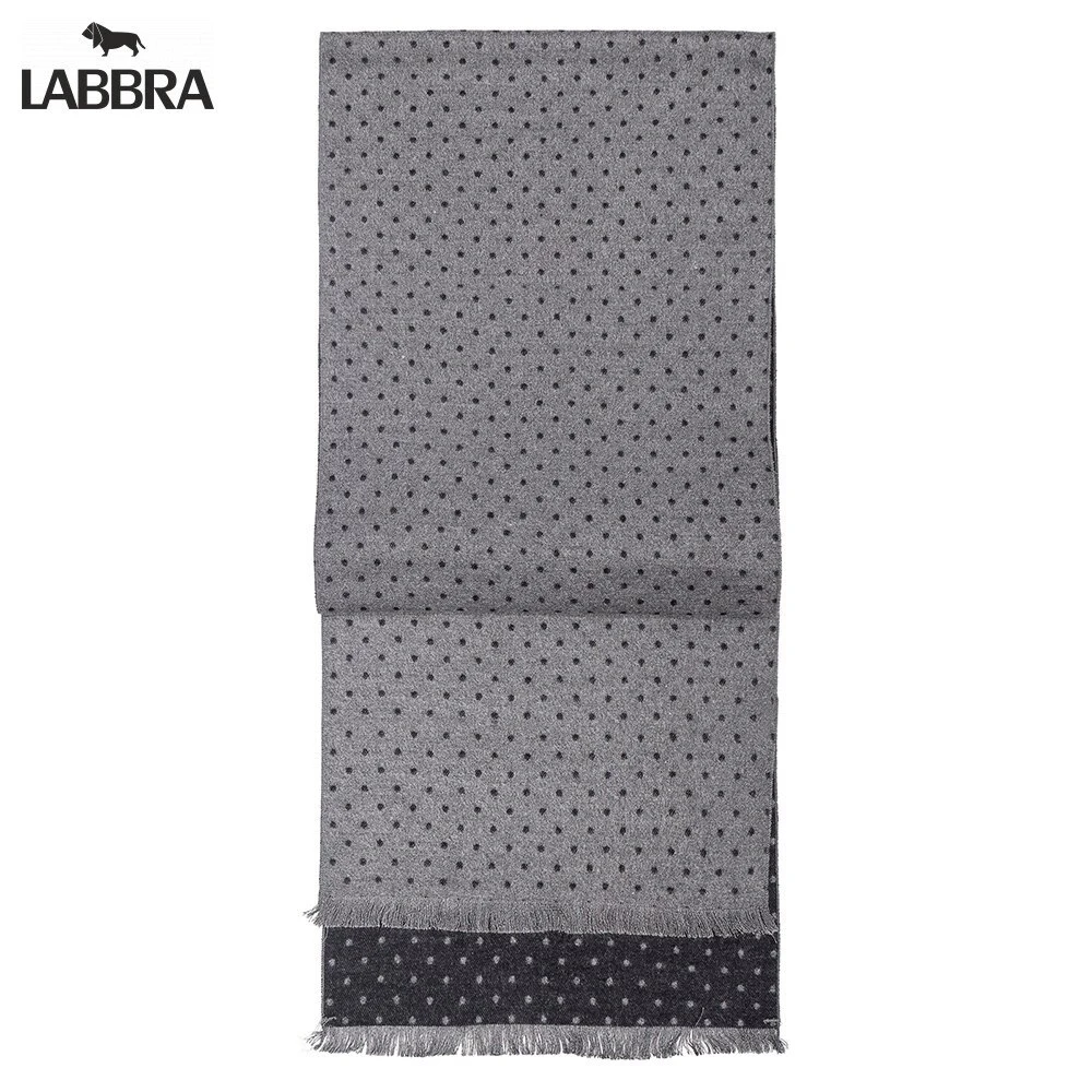 Шарф Labbra мужской шелк+виск 30х180 LJG34-760 |