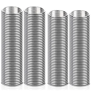 

200 Pieces Split Key Rings Bulk for Keychain Key and Art Crafts(25 mm 100Pcs ,28 mm 100Pcs)