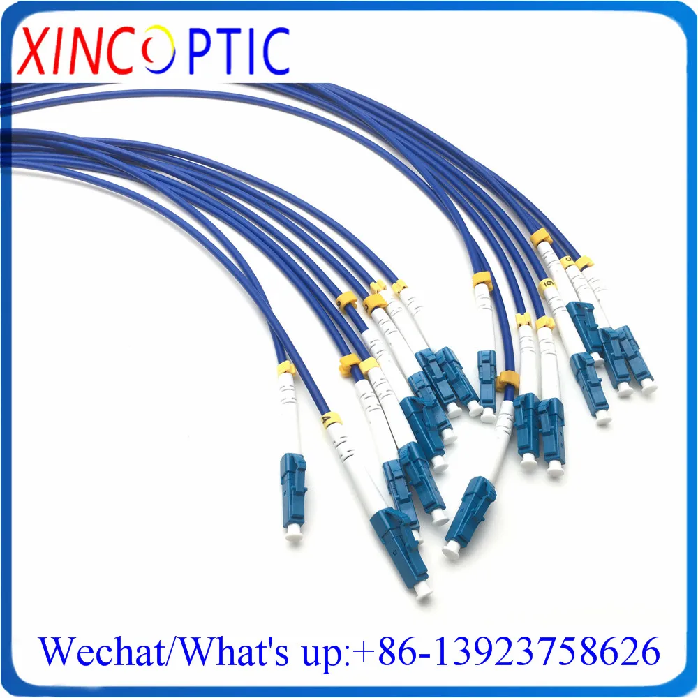 

10Mtr 8-жильный одножильный наружный PVC LC-LC/ST/FC/SC бронированный 8-волоконный патч-корд 4,5 мм 8 жил 10 м бронированный FTTH CPRI волоконный кабель