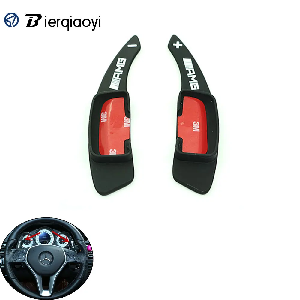 

For Benz Steering Wheel Shift Paddles A/B/C/E/S/G/M/SLC/GL Class Car Aluminum Shift Paddles Shifter Extension for Mercedes Benz