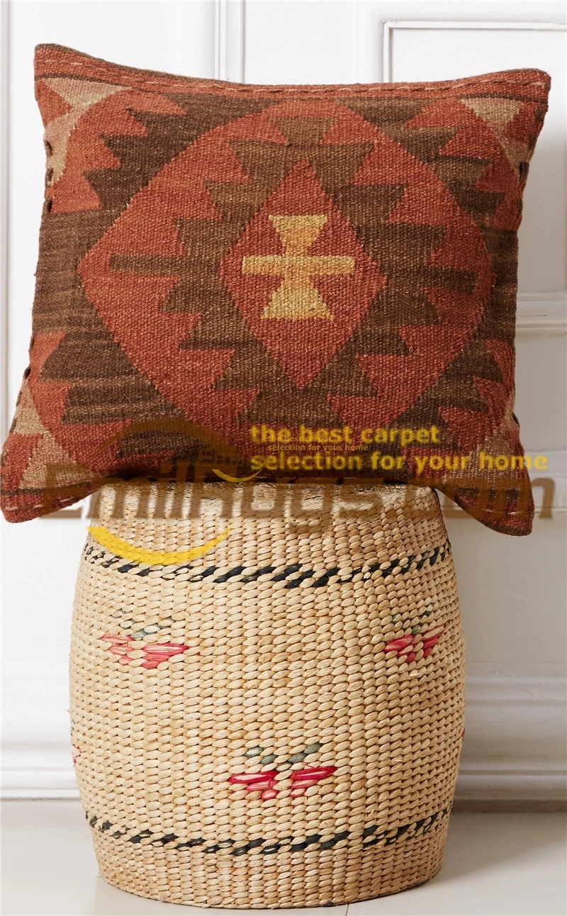 

Чехол с подушкой 60x60 великолепный Kilim ручной работы Декор современное искусство шерсти необычный Quare Ofa Декор стула
