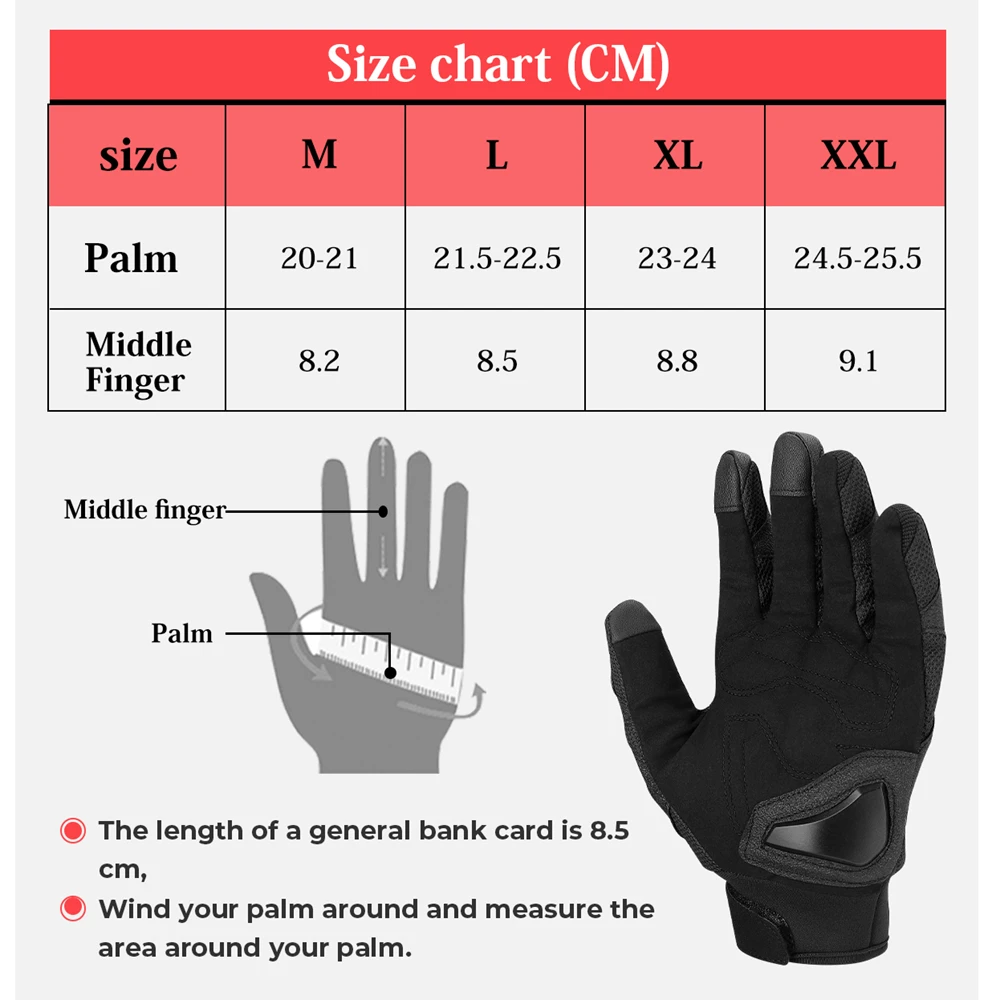 Summer Mesh Motorcycle MTB Off-Road Mountain Bike Guantes Cycling Riding  Gloves