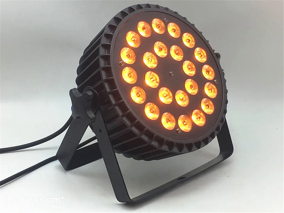 Светодиодный Par 24x18W RGBWA UV светильник s 6in1 светодиодный для профессиональных сценических RGBW 4in1 ing сценический