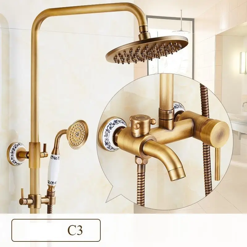 Piscina Prysznic Regendouche Torneira Lavabo панель Conjunto De Do Banheiro Black Ducha Eletrico Chuveiro Ванная комната Душ