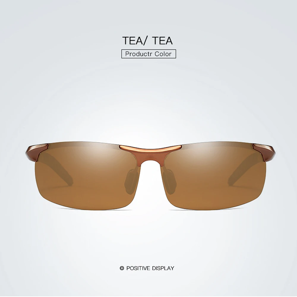 VIAHDA Classic Designer Polarized Retro Big Brand Men's Sun Glasses Driving Fishing Men gafas de sol hombre