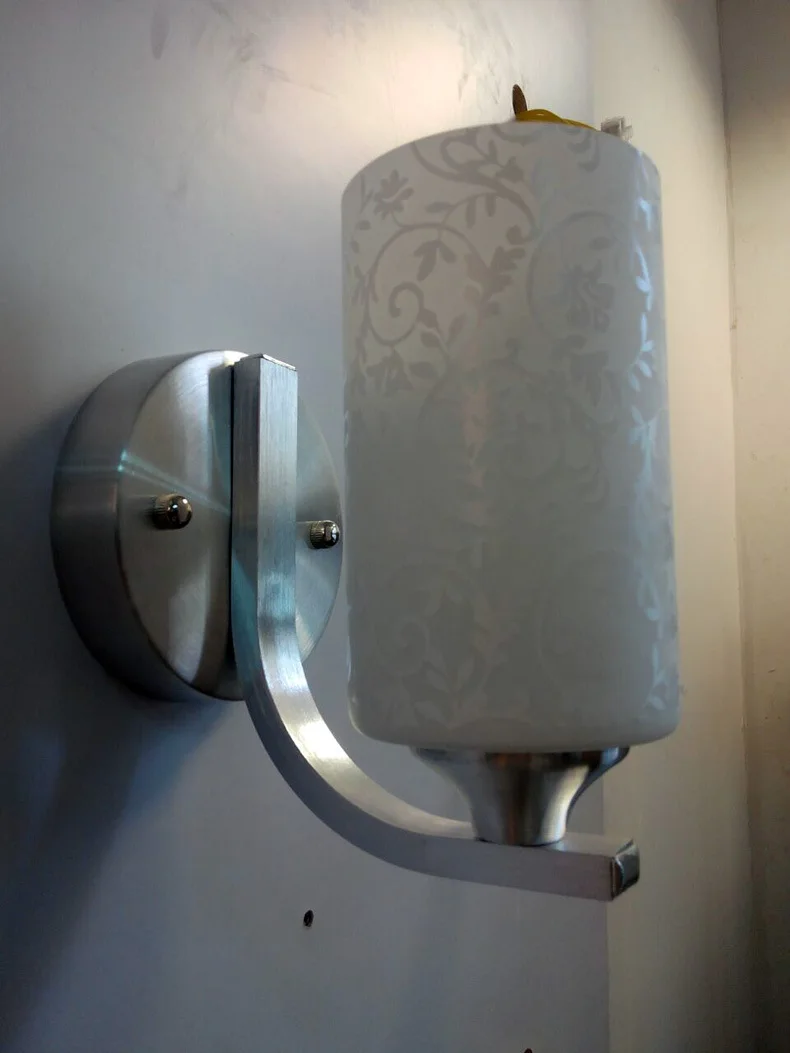 Светодиодный настенный светильник в современном стиле, гостиничная прикроватная лампа для гостиной, спальни, одноглавый двуглавый светодиодный светильник для коридора