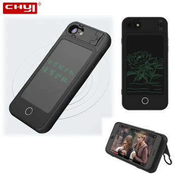 

CHYI 5.5 Inch Mini Portable LCD Writing Tablet For Iphone 6 6s 7 8 Plus Phone Case Erasable Digital Handwriting Drawing Memo Pad