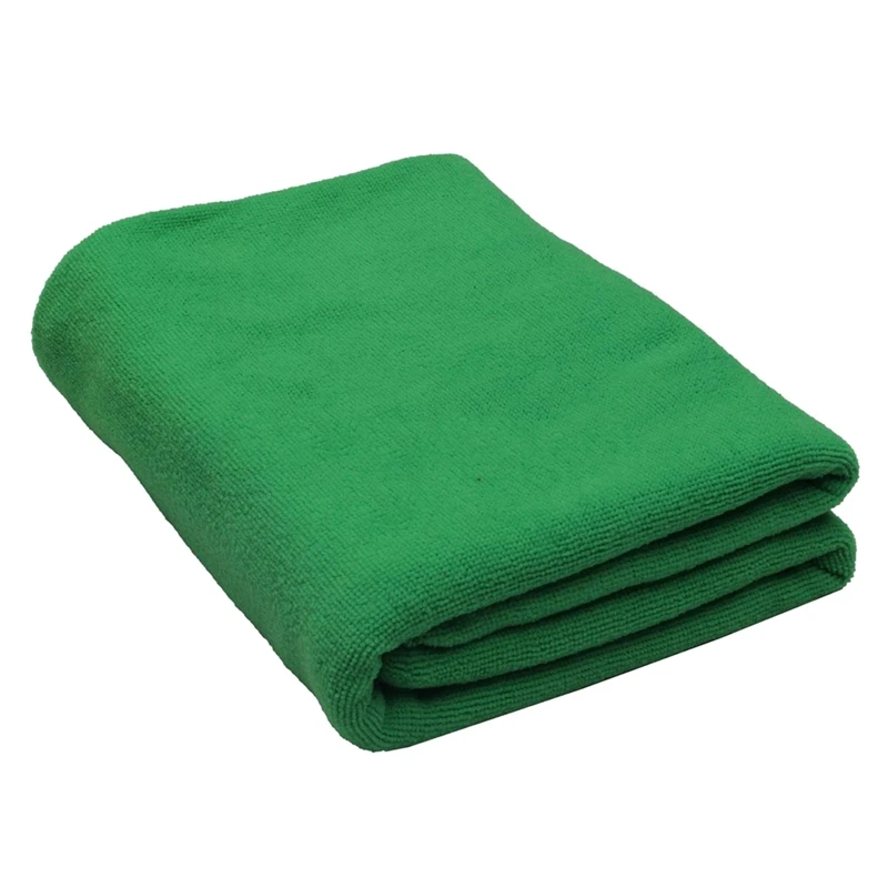 Green 2x большое полотенце из микрофибры, спортивное, для ванной, для спортзала, быстросохнущее, для путешествий, для плавания, кемпинга, пляжа - Цвет: Green