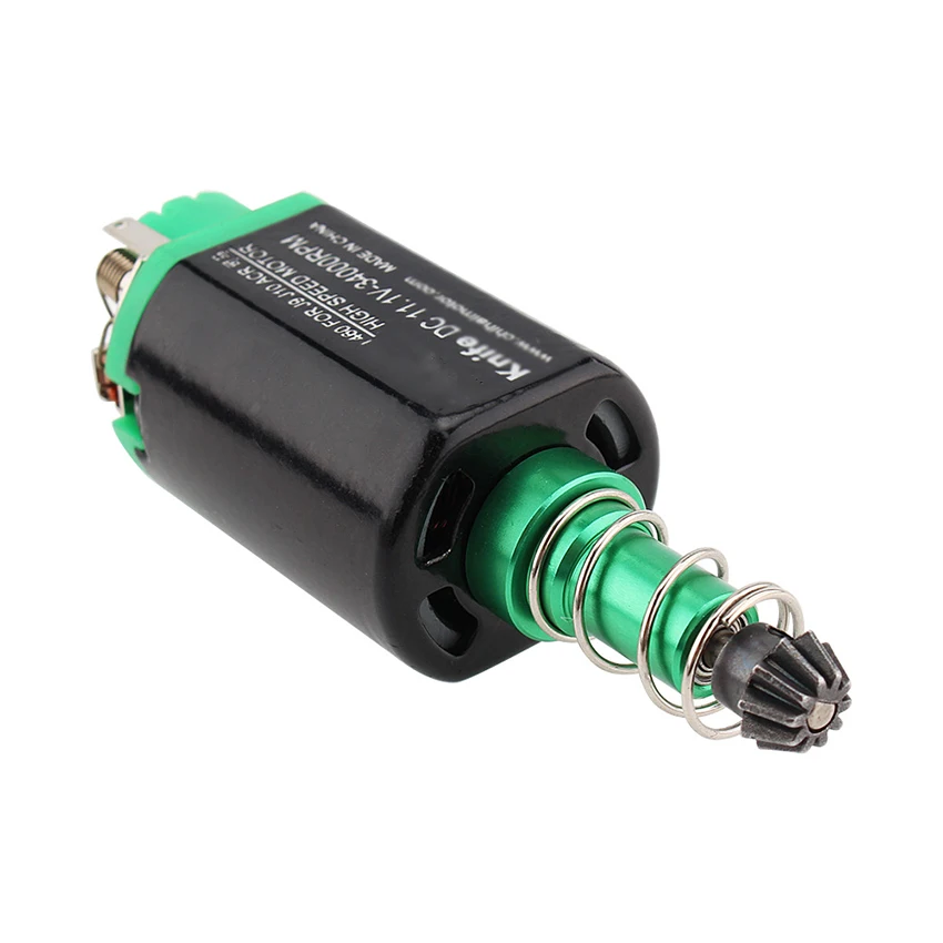 

DC Motor Water Gel Beads Parts Long-axis CHF-460SA-J9J10 DC 11.1V 34000RPM High Speed Motor for Gearbox ACR