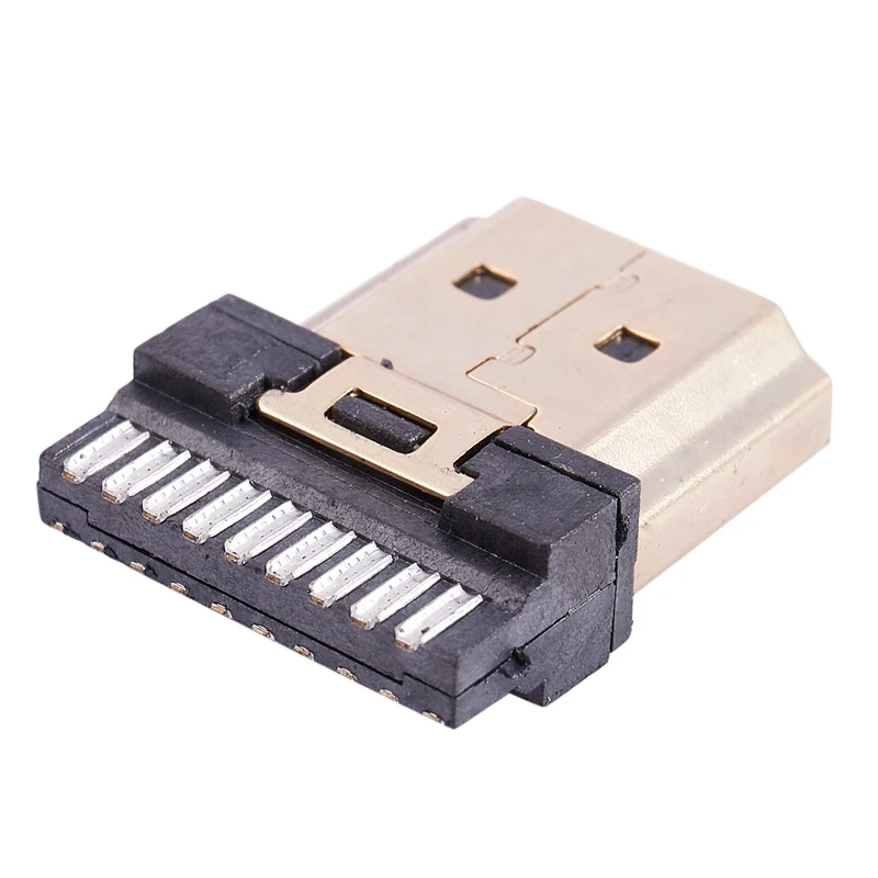 5 шт. HDMI Male 19 Pins A Type Разъем под пайку замена на окончание ремонта|Вилки с розеткой| |