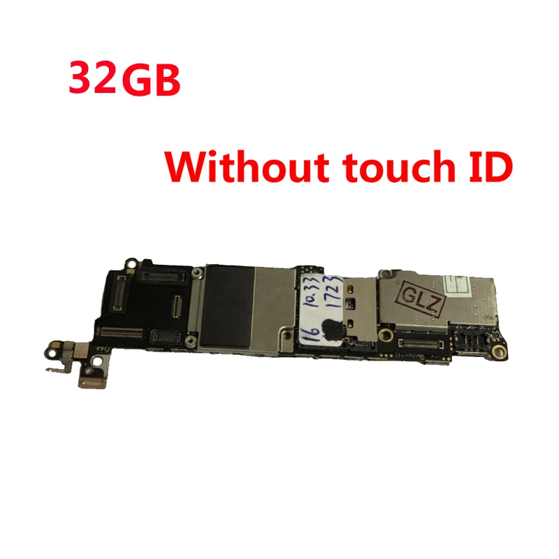32GB-Without TouchID Материнская плата мобильного телефона с/без touch ID для iphone SE IOS материнская плата без iCloud 16 гб 32 гб 64 гб оригинальная материнская плата - Цвет: 32GB-Without TouchID