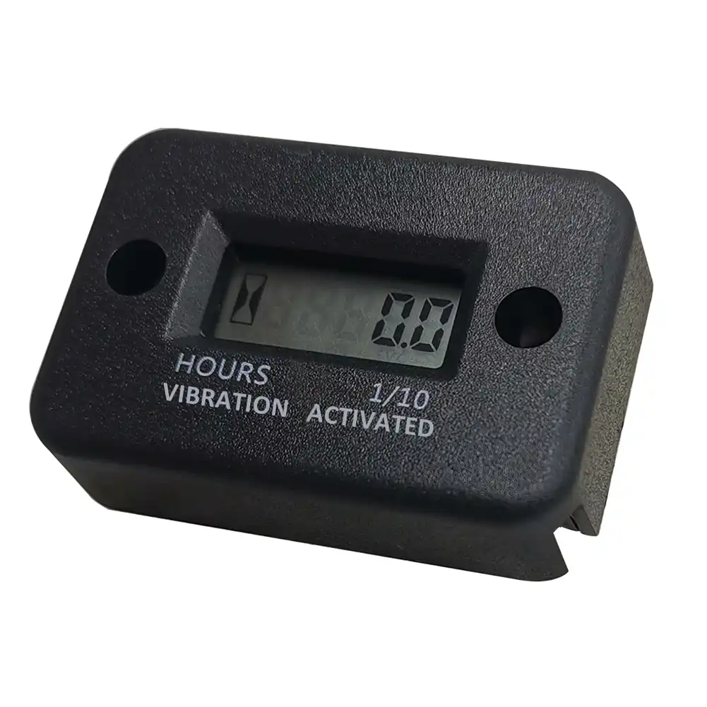 Vibration Activated Hour Meter Wireless Digital Waterproof Diesel Engine Motor Generator Hour