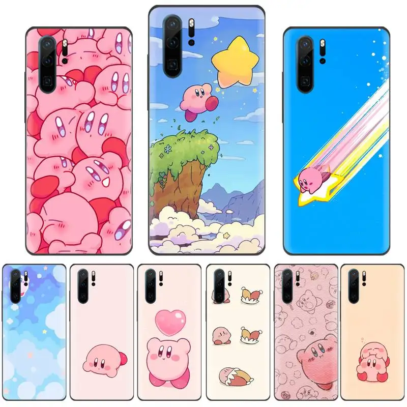 Розовый Мягкий силиконовый чехол для телефона kirby game 2016 2017 2019 plus pro P smart | Мобильные
