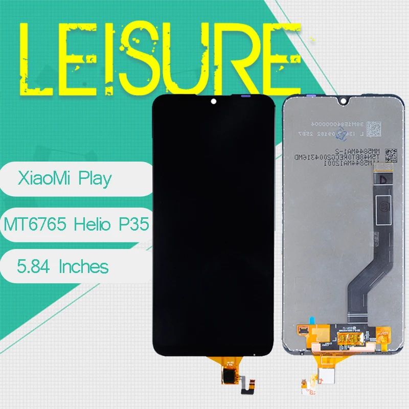 

5.84Inch For Xiaomi Play Lcd Touch Screen Digitizer Assembly Mi Play Lcd Display Replacement Parts Free Shipping