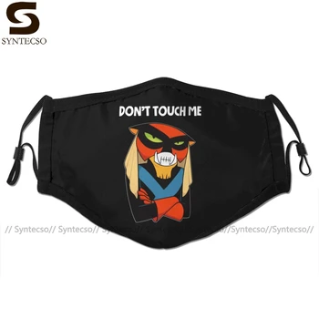 

Touch Me Mouth Face Mask DONT TOUCH ME Facial Mask Fashion Cool with 2 Filters for Adult