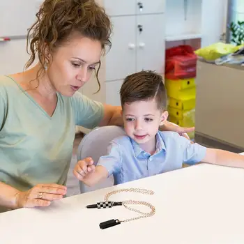 

Pen to Necklace Chain Vanishing Pen Magic Tricks Disappear Stage Show Props