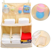 Baby Crib Children Waterproof Bed Hanging Bag Diapers Organizer Bedding Professional Nursing Bedside Portable Cloth Practical