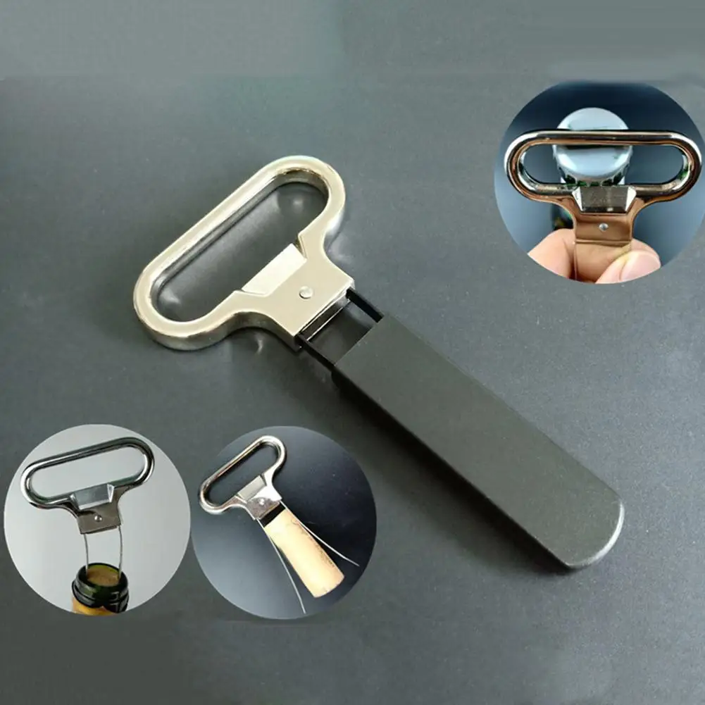 Holiday Two-prong Cork Puller Vintage Red Wine Corkscrew Beer Champagne Bottle Opener Kitchen Tool | Дом и сад