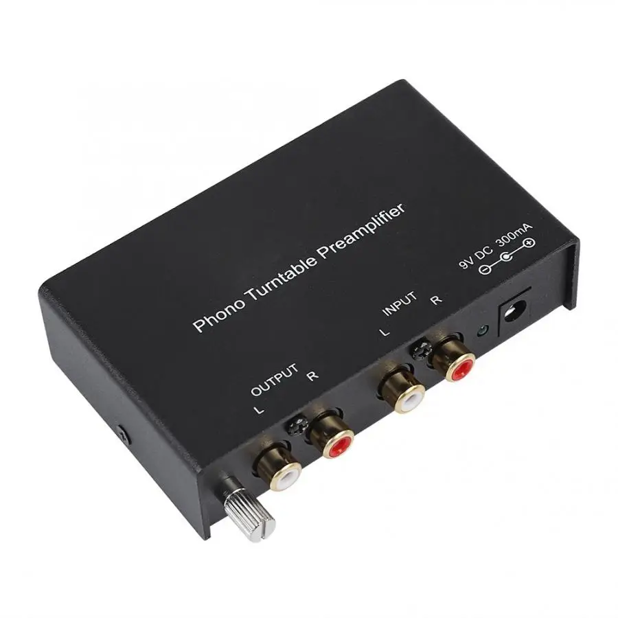 Platenspeler мини двухканальный фонокорректор стерео, выход предусилителя, фонокорректор с шумоподавлением басов