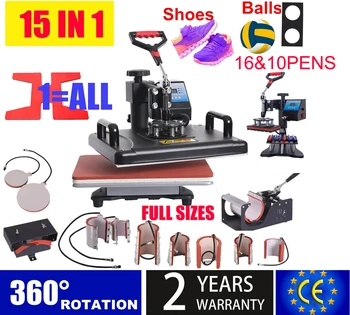 15 in 1 Heat Press Machine/ Sublimation Machine Heat Press Printer 1