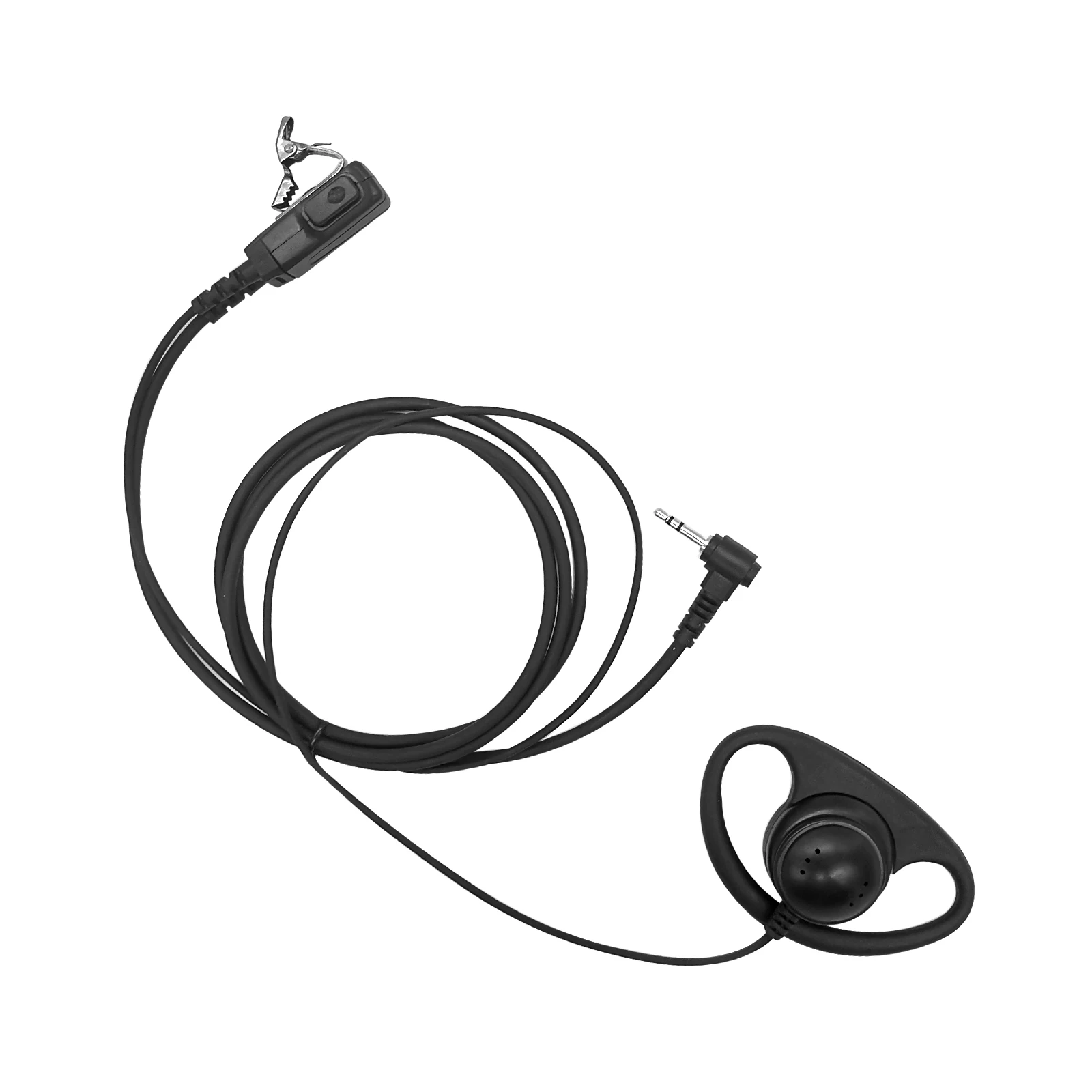 D Shape Earpiece Headset for Motorola Talkabout,Walkie Talkie,Two Way Radio,MH230R, MR350R, MT350R, MS350R,T200,T260,1 Pin,2.5mm