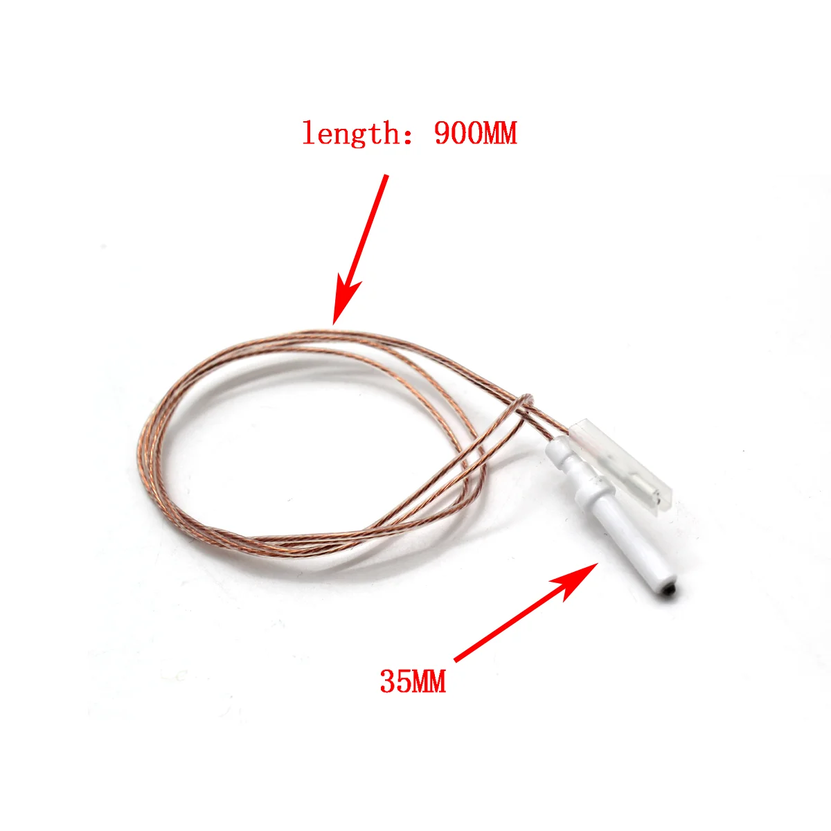 Gas Cooker Range Stove Spare Parts Igniter Ceramic Electrode with Cable 35m 2PCS | Бытовая техника