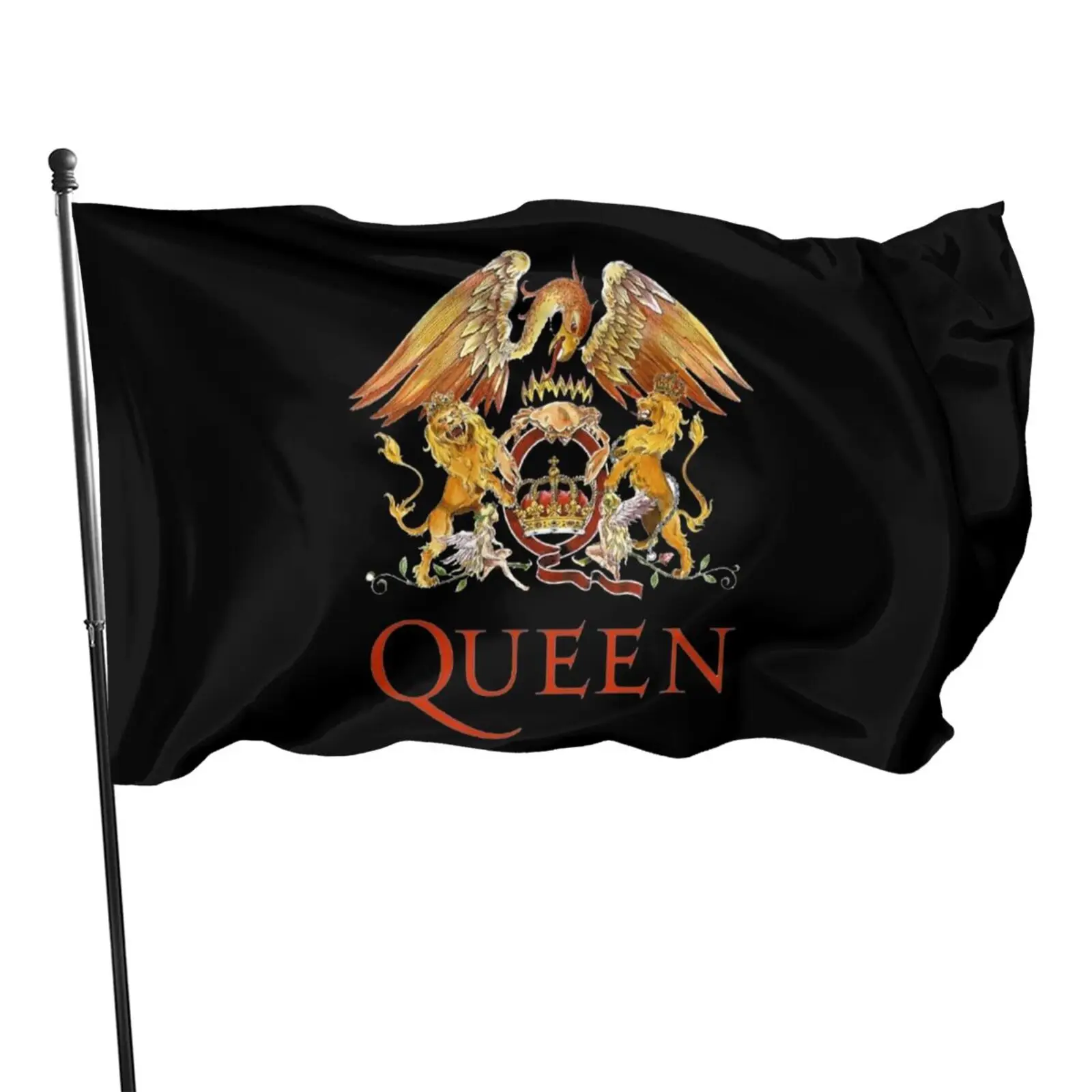 Распродажа Queen классический Crest Англия флаг группы для украшения 90*150 см | Дом и сад