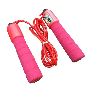 

Professional Adjustable Counting Skipping Rope Automatic Counting Jump Wire Fitness Exercise Fast Speed Counting Jump Rope Burni