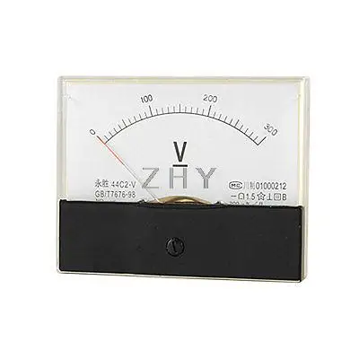 

DC 300V Rectangle Panel Voltage Meter Analog Voltmeter