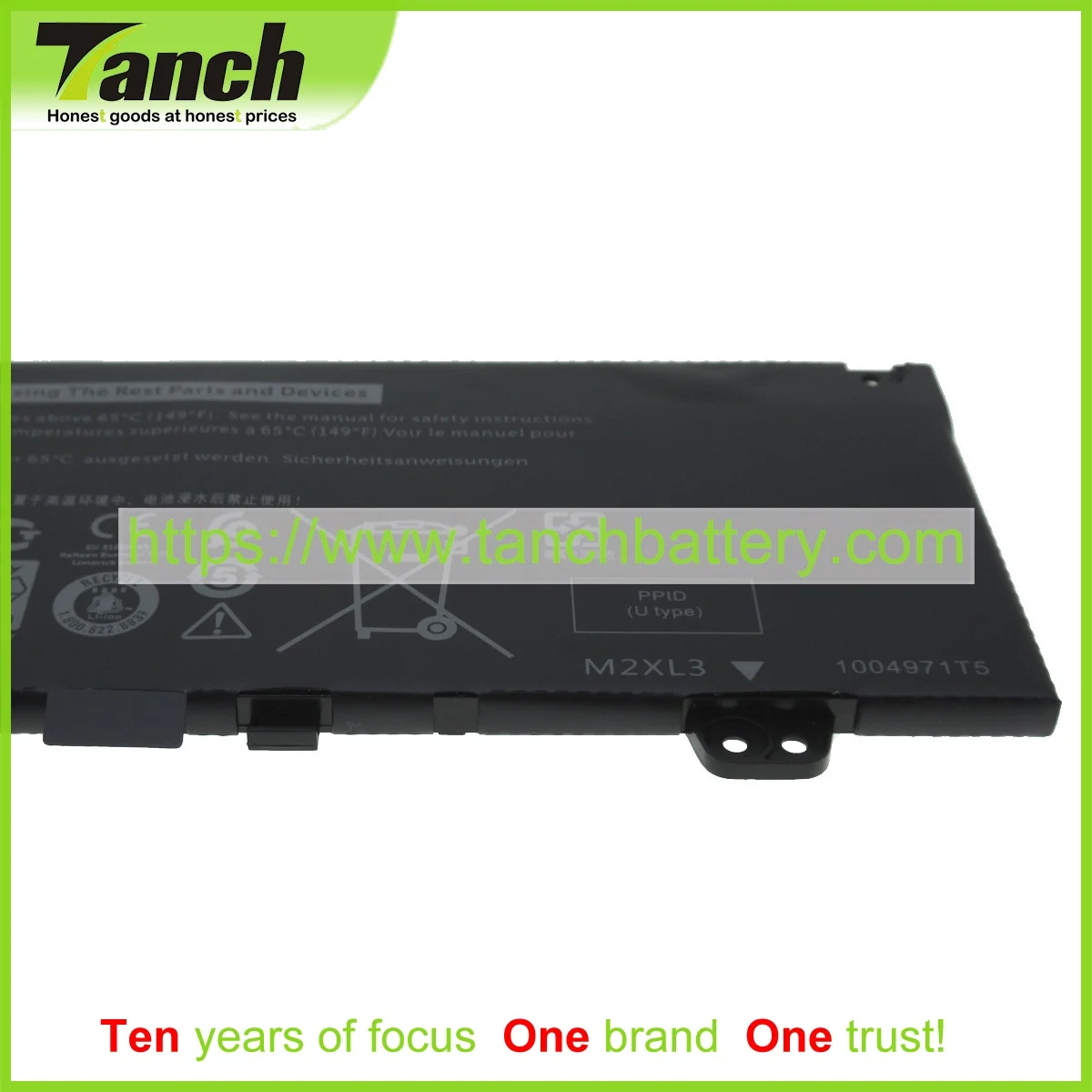 Bateria do Portátil para Dell Tanch 3icp4 - 55 81 Ins 13-7380-d1805p 13mf Pro-d5505ts 11.4v 3 Celular F62g0 P83g001 0rpjc3 P83g002 - Imagem 5