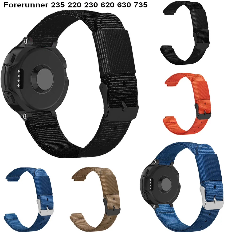 3 In1 нейлоновый ремешок для наручных часов Garmin forerunner ремешки для часов заменить кабель-браслет на запястье для Garmin Forerunner 235 220 230 620 630 735 группа