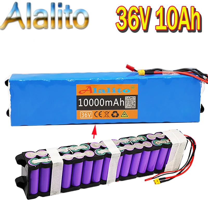 100% 36В 10ач Скутер Аккумулятор для Xiaomi Mijia M365 10000 мАч аккумулятор электрический