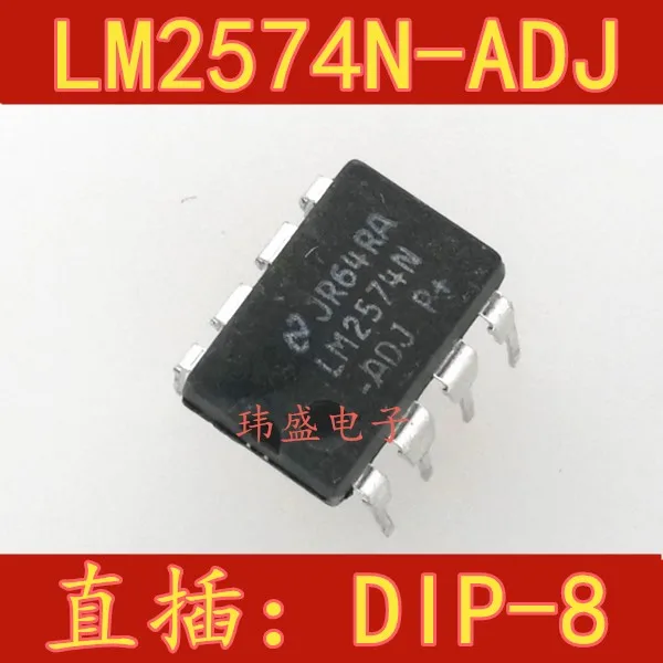 10 шт. LM2574N-ADJ 2574-ADJ DIP8