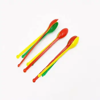 

Plastic medicine spoon 3pcs/set,double head medicine spoon size sub loading distribution sample spoon