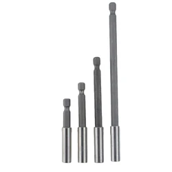 Tournevis à tige hexagonale de 1/4 "à longue poignée, support de pointe, jeu d'embouts d'extension 1 pièce, changement rapide de douille d'outil à main, 2022NEW 