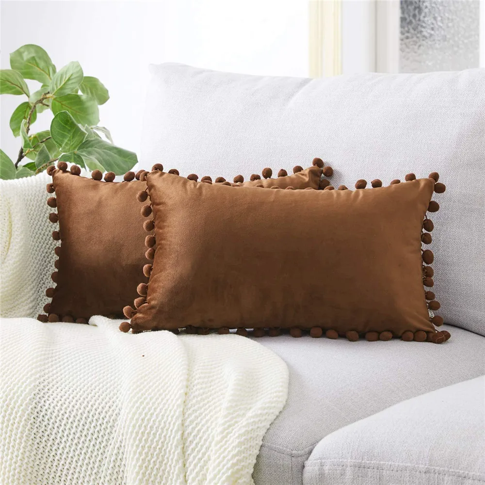 Cilected, декоративная наволочка для подушки, 30X50 см, прямоугольная наволочка, наволочки для дивана, кровати - Цвет: Color9