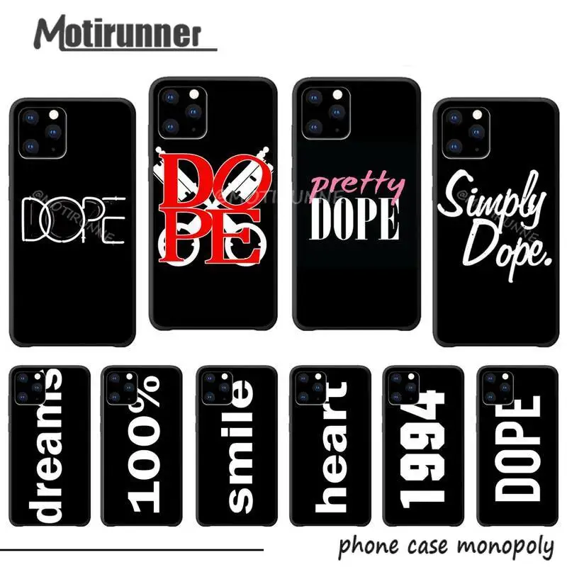 Роскошный чехол Dream Smile Heart Dope для Iphone 5s Se 6 6s 7 8 Plus X Xs Max Xr 11 Pro силиконовые чехлы |