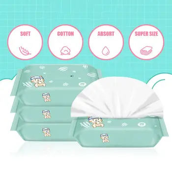 

80/20 Sheets Disinfecting Wipes Portable Hand Sanitizing Wipes Travel Size Children Friendly Cleaning Supplies