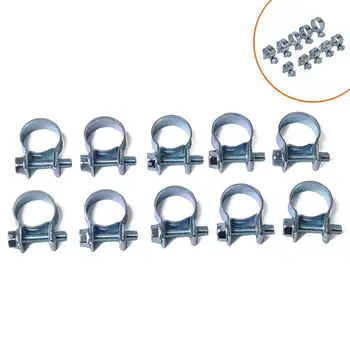 

10Pcs Mini Clamp 7-18Mm / Fuel Pipe Hose Clamp / Air Hose Clamp Auto Parts