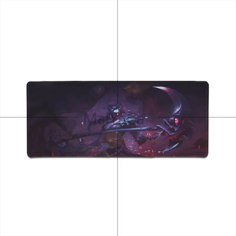 Забавные League of Legends Zed Gaming Keyboard Мышь колодки большой игровой Pad Lockedge коврик для