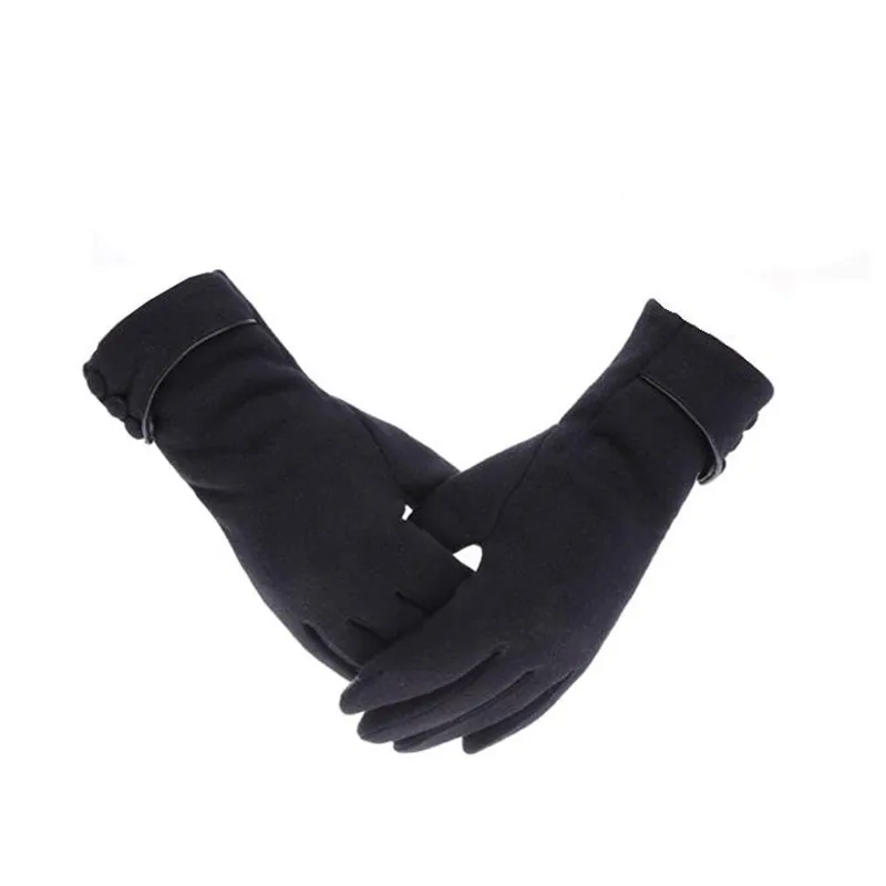 Женские зимние перчатки с сенсорным экраном, Осенние теплые перчатки, рукавицы на запястье, водительские лыжные ветрозащитные перчатки Guantes Handschoenen