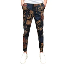 Afdrukken джоггеры Broek Heren Zomer уличная Mannelijke хип хоп Повседневная Harembroek Pantalon Homme мужские худи