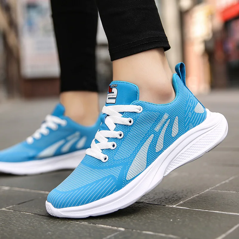 

2021 New Sneakers Women Casual Shoes Women Tenis Feminino Lace Up Breathable Ladies Shoes Woman Outdoor Walking Zapatos Mujer
