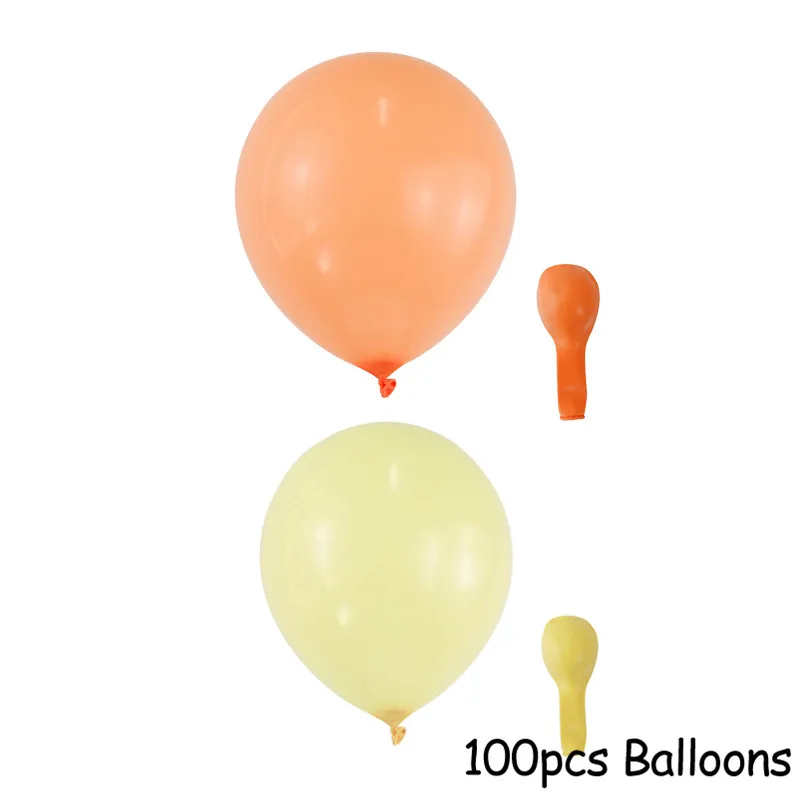 Детская прозрачная коробка для хранения воздушных шаров, принадлежности для вечеринки на день рождения для мальчиков и девочек, вечерние украшения для детской свадебной вечеринки - Цвет: 100pcs mix 2 color B