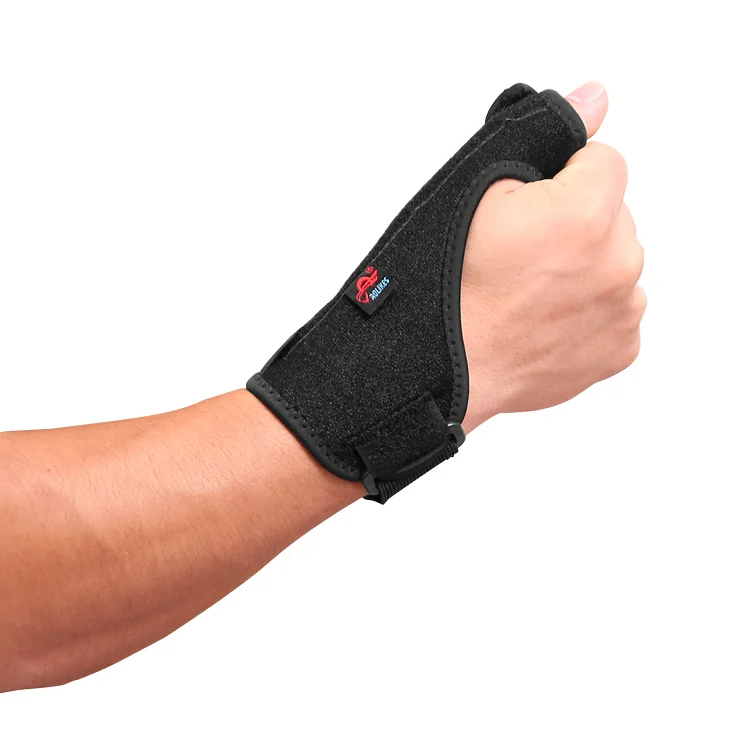 

Aolikes Adjustable Hand Brace Sport WristBand Safe Steel Wrist Support Splint Arthritis Sprains Strain Hand Bandage Wrist Wraps